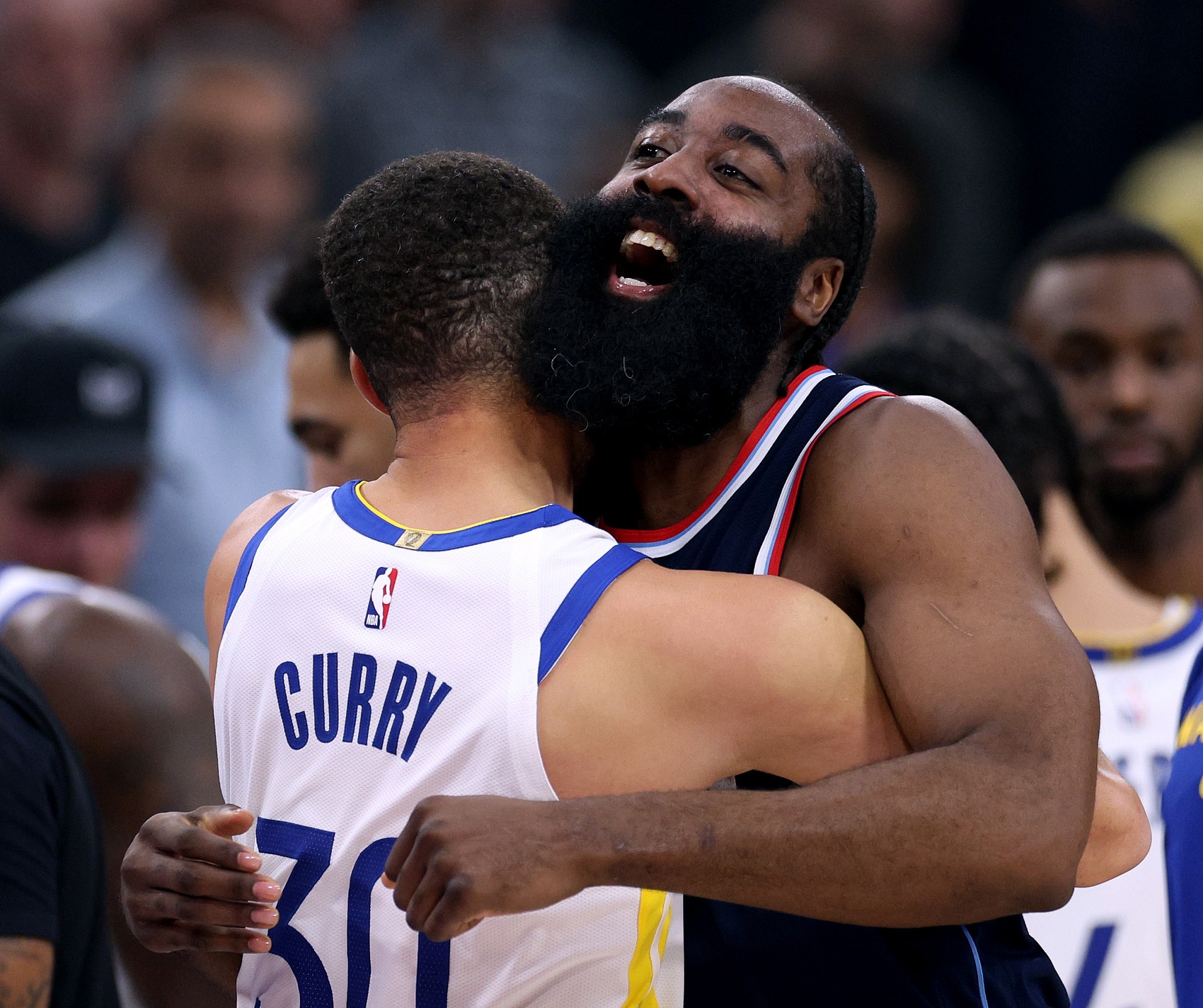  諸神黃昏！庫里哈登先后50+ NBA歷史首次兩名35歲以上球員轟50+！